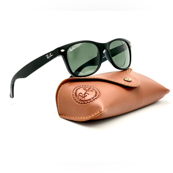 Ray-Ban Black Sport Casual Sunglass Unisex Matte Black Rb2132 55mm 622 55-18-145 - Picture 1 of 13